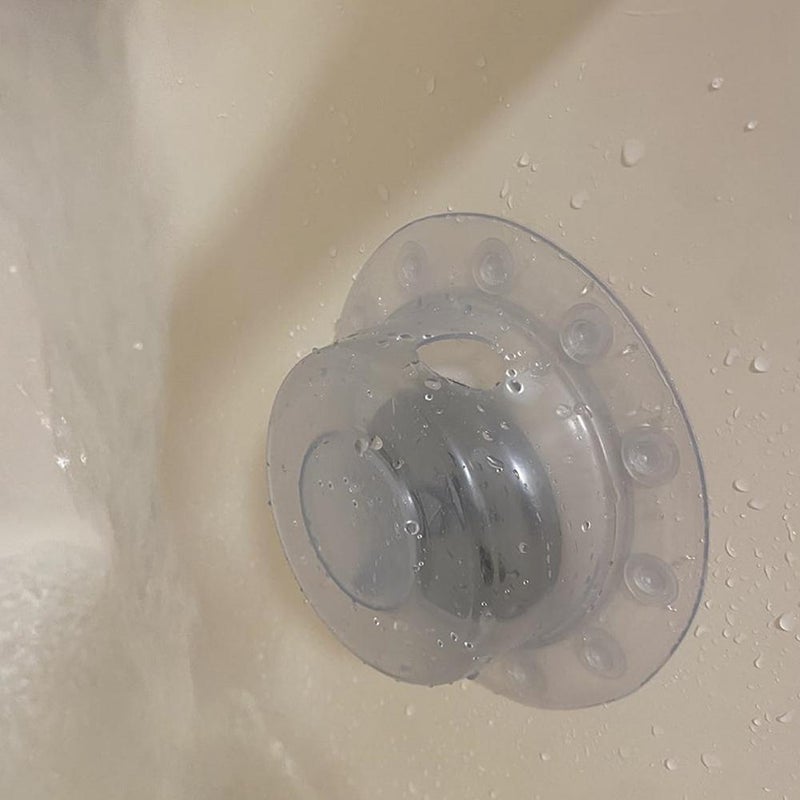 سدادات حوض الاستحمام، غطاء تصريف فائض للحوض، سدادات حوض استحمام من PVC الشفاف، غطاء تصريف فائض للحوض للحمامات العميقة، سبا وإكسسوارات الحمام - Image 2